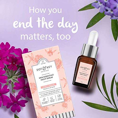 Dot & Key Skin Essentials Night Serum, for all skin types, night serum for skin glow and anti ageing - Paraben Free 3