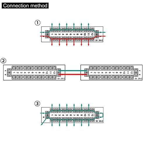 PCB007 1X 12 Position Power Distribution Board 2 Inputs 2 x 13 Outputs for DC AC Voltage New 5