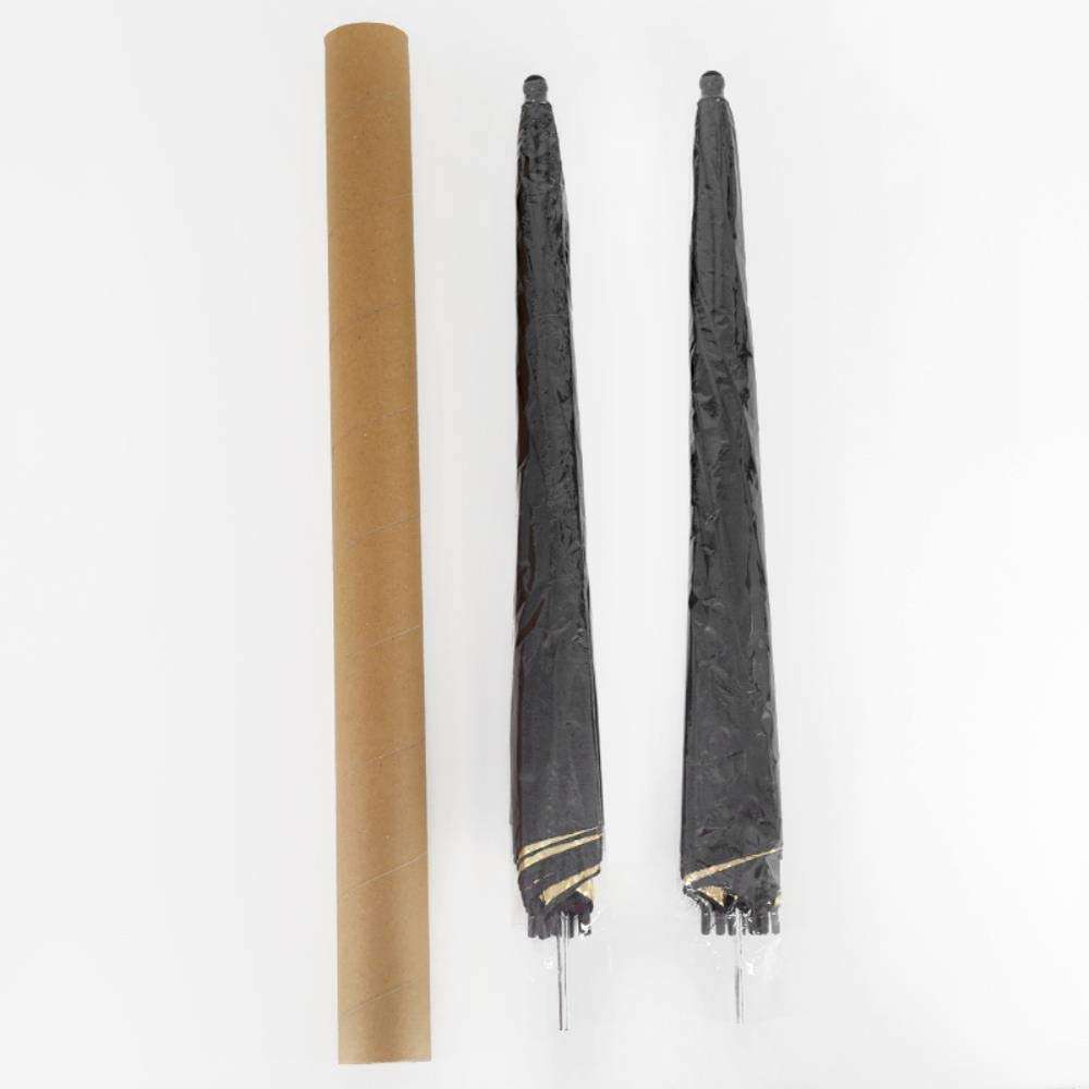 in Stock Wholesale 33" 83cm Photo Studio Flash Light Reflector Reflective Black Gold Golden Photography Umbrella 4