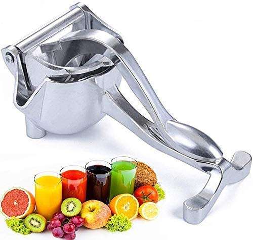 DC DECORIO- A UNIQUE PRODUCT RANGE Stainless Steel Heavy Duty Hand Press Lemon-Fruit Squeezer (24 cm) 1