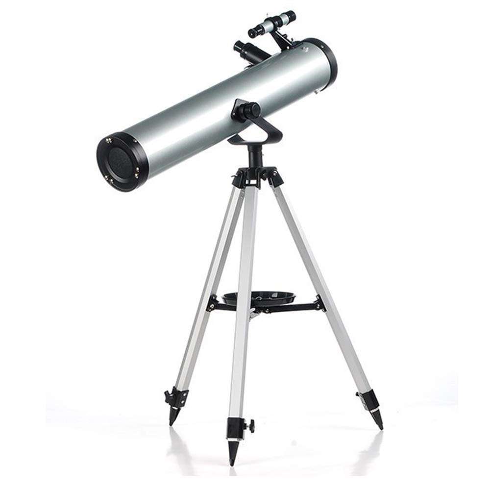 AXZHYX Telescope Astronomy 1000 Entry Level Child Anti-Glare High-Definition Watch Night Vision Outdoor View World Dual-use Eyepiece Complete Anti-Glare Optics Personalized and Durable Telescope 2