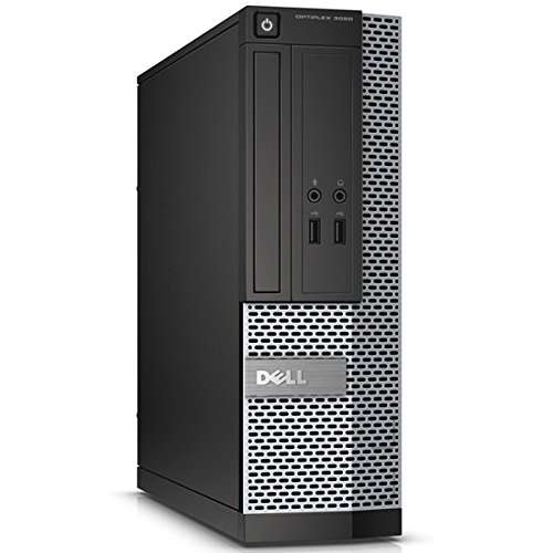 Dell OptiPlex 3020 Small Form Factor Desktop PC, Intel Quad Core i5-4590 up to 3.7GHz, 8G DDR3, 256G SSD, DVD, WiFi, BT 4.0, Windows 10 64 Bit-Multi-Language Supports English/Spanish/French(Renewed)