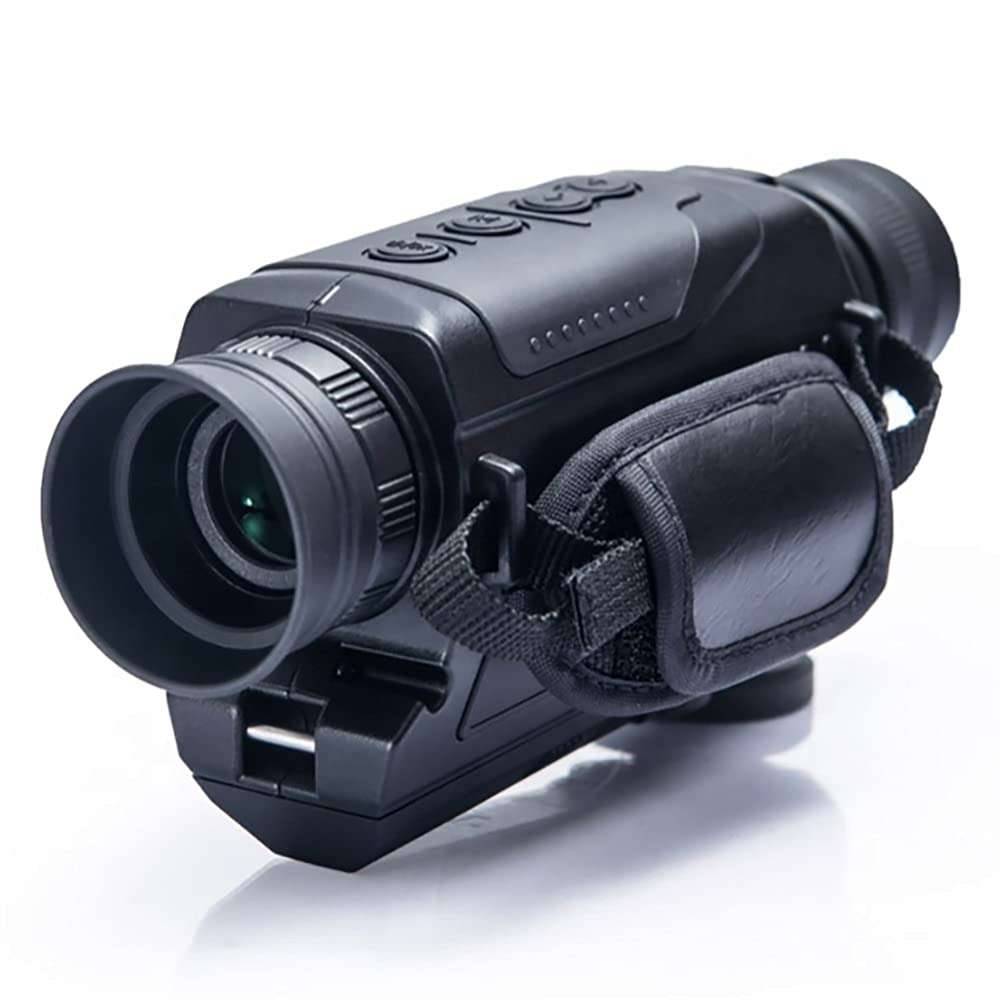 Monocular Night Vision 5X32 Optic Scope Infrared Digital Night Vision HD Telescope Scope with Take Photo/Video Recording/Playback/Function for Outdoor/Surveillance/Security/Hunting/Hiking - Free 8G Me 1