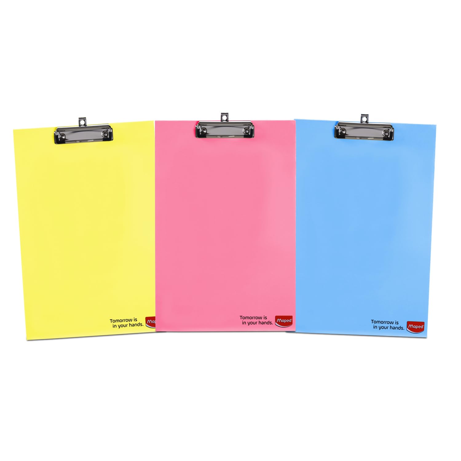 Maped MDF Pastel Clipbord|A4 Size Examination Writing Pad|Exam Board|Lightweight & Smooth Surface Clip Pad|Exam Pad for Students|Ideal for Office, School & Colleges|Sturdy & Lightweight|Stainless Clip