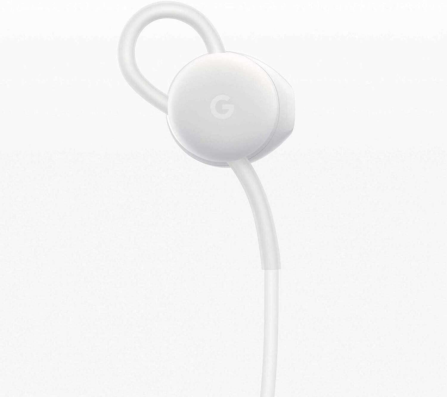 Google Earbuds Wired Headset USB-C, Comfortable Fit, Inline Controls, Compatible with Type-C Phones - White (Retail) 4