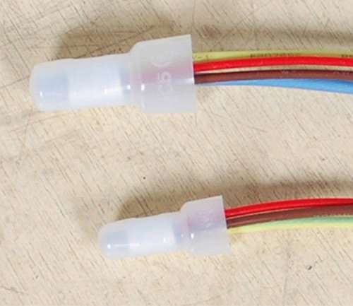 Rextin 1000pcs Transparent CE2 Protective Closed End Wire Crimp Connector Cap (1000pcs) 3