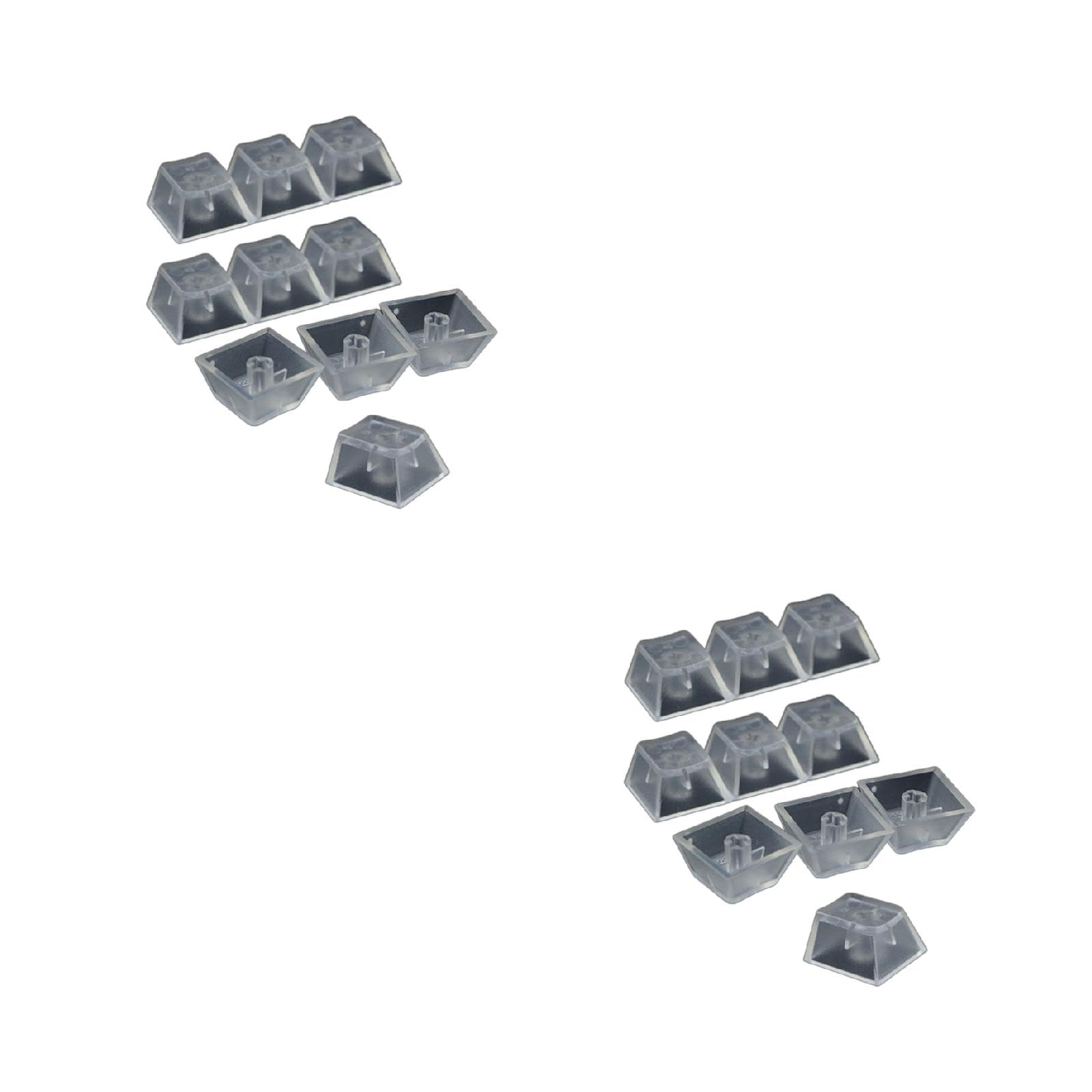 10 Pcs Transparent ABS Keycaps Mechanical Keyboard Keycaps Matte Backlit Keycaps For Cherry Switch Mechanical Keyboard Dies For Card Making On Clearance 1
