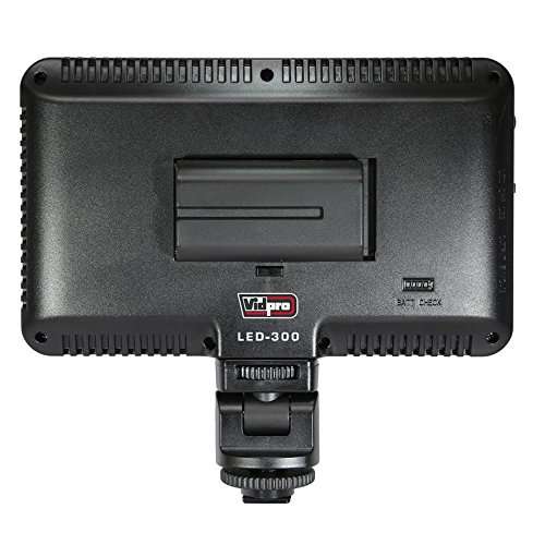 Canon EOS 70D Digital Camera Lighting Ultra-Slim LED-300 Vidpro Model LED-300 Professional Photo & Video Light Kit - with a FREE Synergy Digital® 2GB SD Card 4