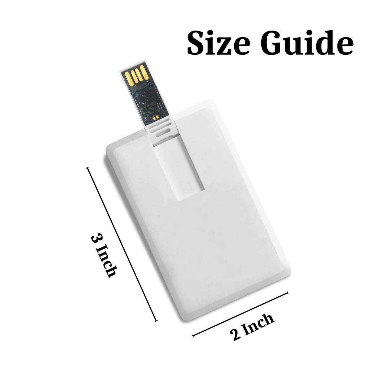 Sonsky Credit Card Shape Simple Pendrive for Data Storage| USB Flash Drive | White (16GB) 5