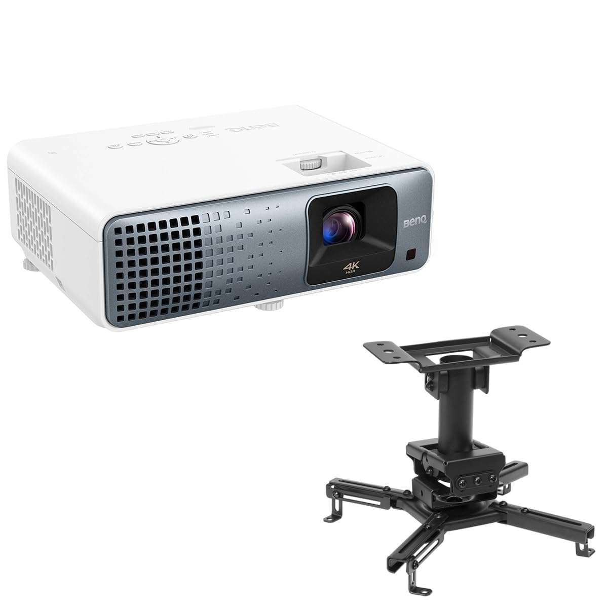 BenQ TK710 4K Ultra HD HDR Laser DLP Home Theater Gaming Projector with Ceiling Mount 1