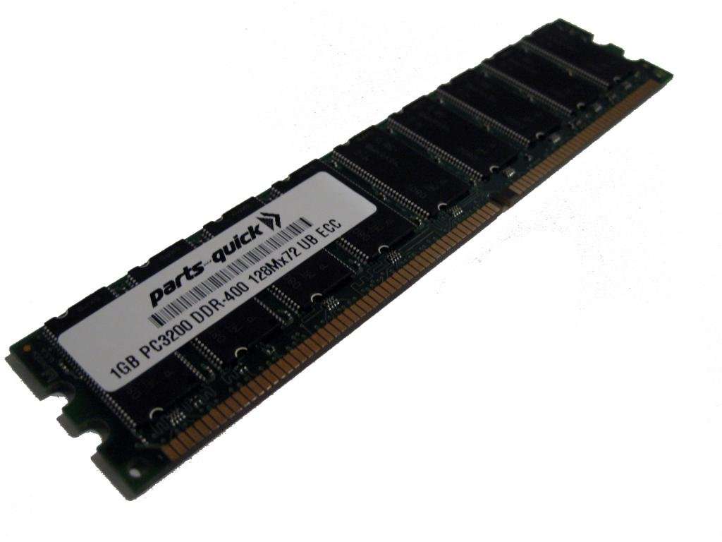 parts-quick Compatible Memory for Tyan Computers Tomcat i875PF (S5105) 1GB Memory PC3200 DDR ECC DIMM RAM