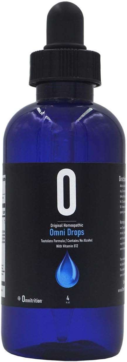 Omni Drops Diet Drops with Vitamin B12 - 4 oz with Program Guide 2