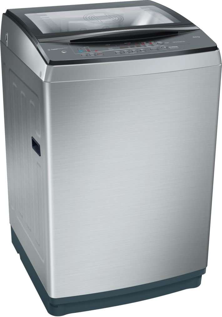 Bosch 10kg Fully Automatic Top Loading Washing Machine (WOA106X0IN, Inox) 1