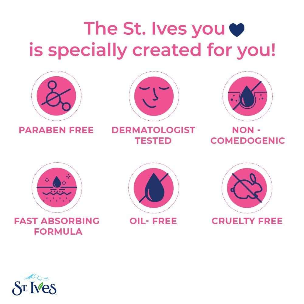 St. Ives Hydrate & Glow Face Moisturizer Watermelon, 3oz (Pack of 2) 6