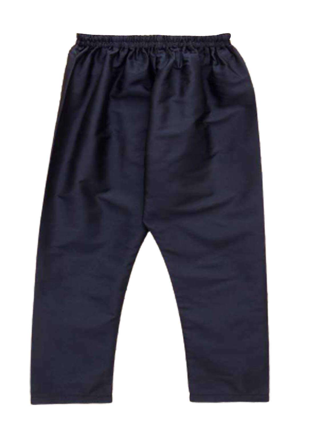 A.T.U.N. All Things Uber nice Boy's Solid Regular Pyjama Jacket Set (BJKP_Navy-Fuchsia-1 13-14 Years) 4