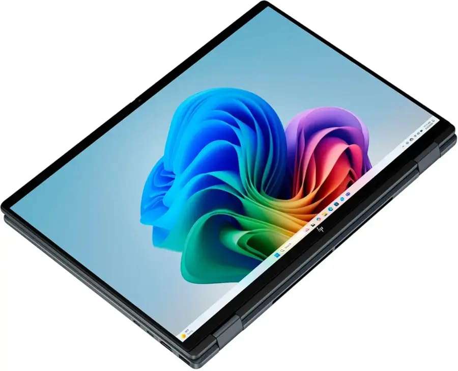 HP OmniBook X Flip 2-in-1 Laptop 16" 120Hz 2.8K Touchscreen Intel 8-Core Ultra 7 256V Intel Arc Graphics 140V 16GB LPDDR5 512GB SSD Thunderbolt 4 Wi-Fi 7 Backlit Keyboard 5MP + IR Camera Win11 Home 6