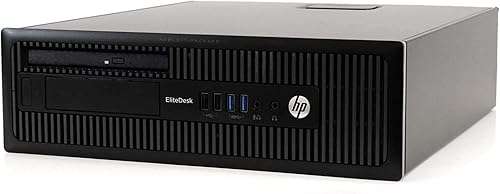 HP EliteDesk 800 G1 Small Form Factor Desktop, Intel Core i7-4790, 8GB DDR3 RAM, 500GB HDD, Windows 10 Pro (Renewed) 4