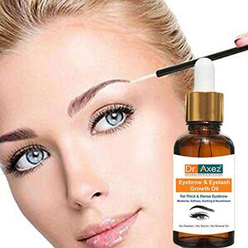 Dr. Axez Eyebrow & Eyelash Growth (With Castor Oil 100% Pure and Natural Harbal Hair Oil Hand Made & Home Made) (Eyebrow & Eyelash Growth OIL, 30 ML) 2