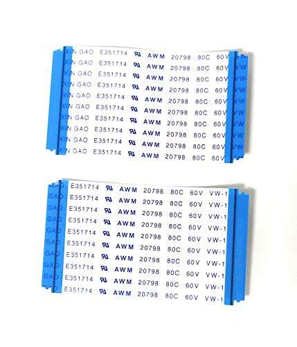 LVDS Flexible Cable GAO E351714 AWM for Model Hitachi 50C61 2