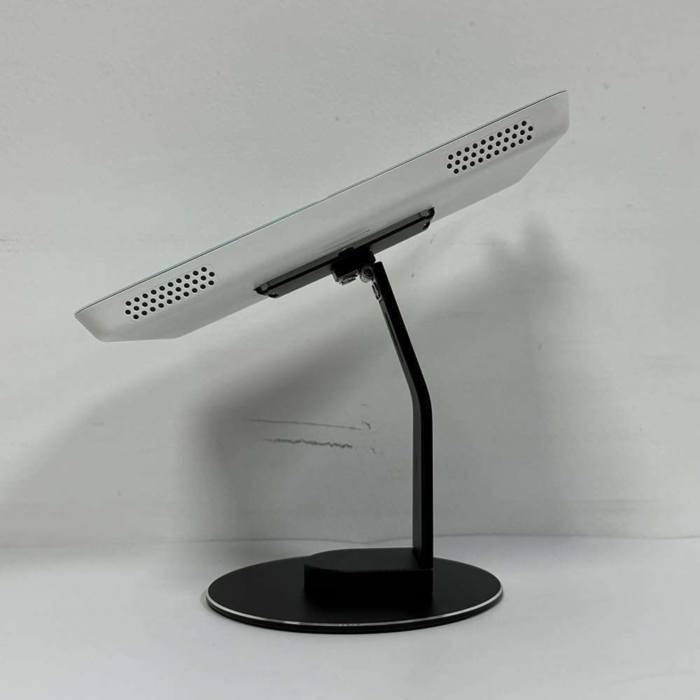 Echo Show 5 Adjustable Aluminum Swivel Stand, Stand for Amazon Echo Show 5, Horizontal 360 Rotation Longitudinal Angle Change Base - Black ES010-01 5