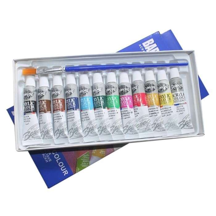 Acrylic Color Set (Acrylic 6ml x 12) 1