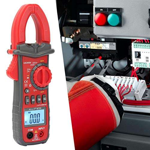 Resistance Tester Multimeter Digital Clamp Meter Multimeter for Electrical Equipment with Data Hold Function 6