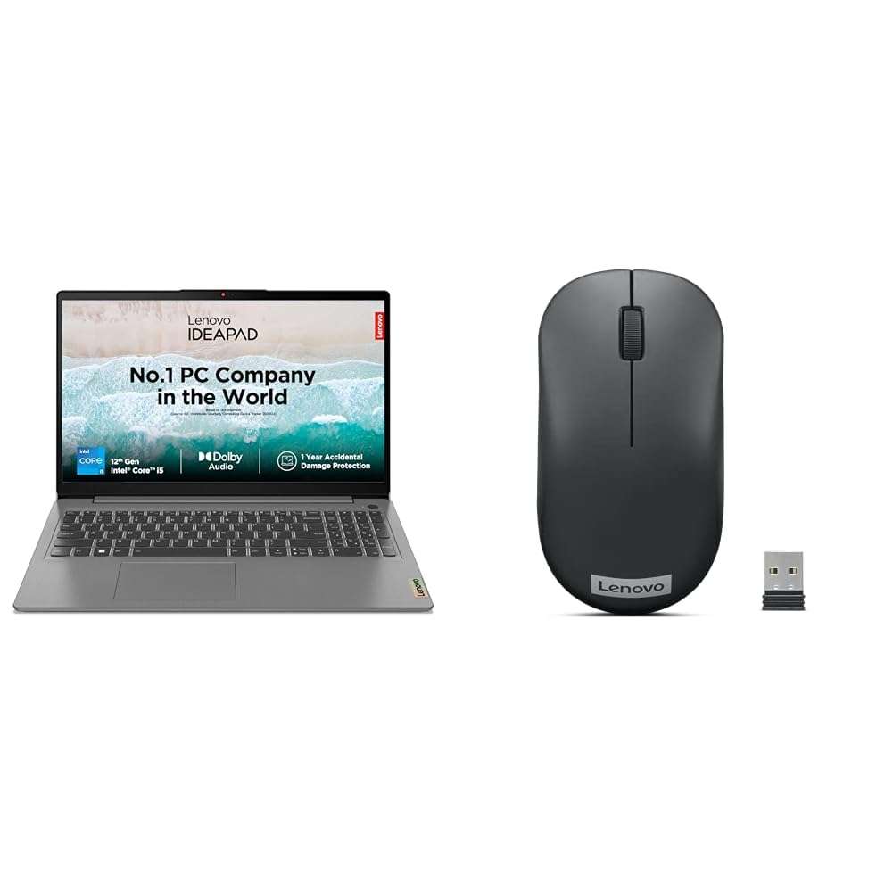Lenovo IdeaPad Slim 3 12th Gen Intel Core i5-1235U 15.6" (39.62cm) FHD Thin & Light Laptop (8GB/512G 1