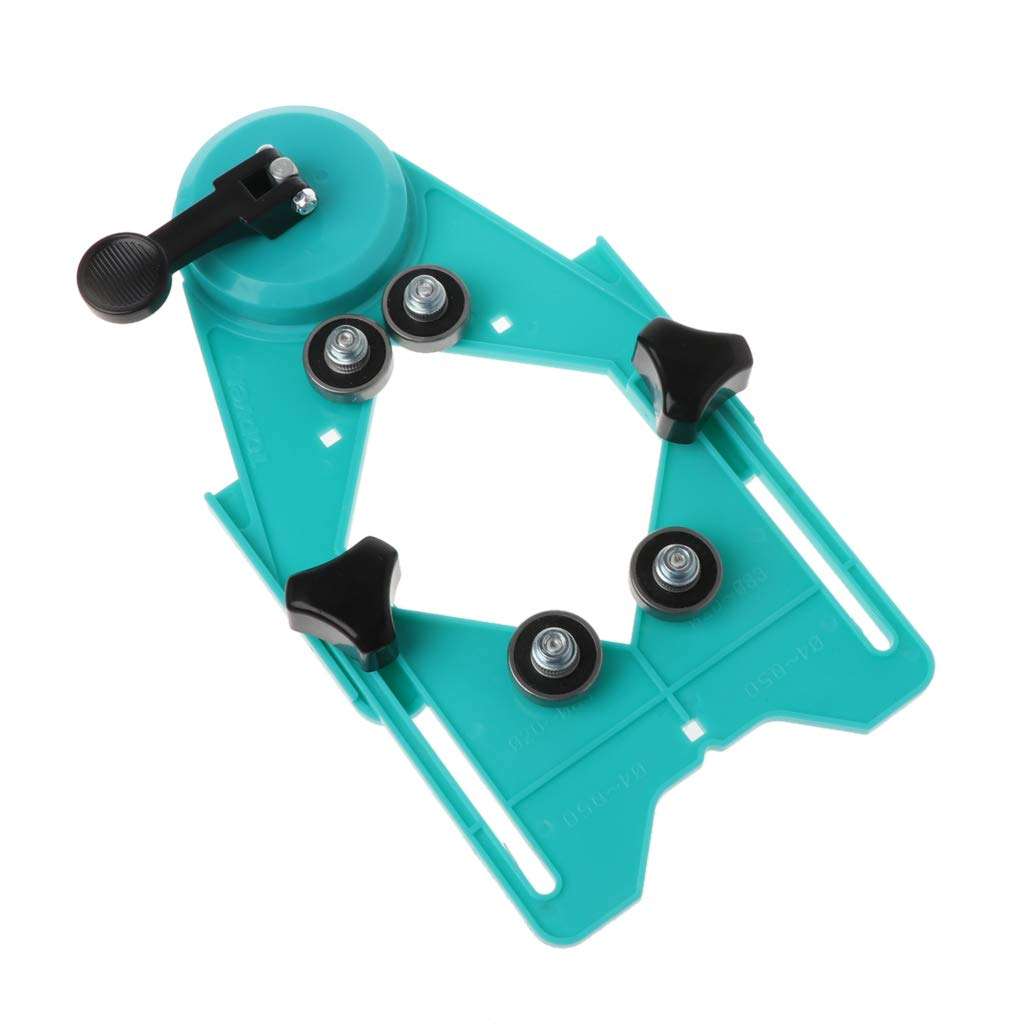 Adjustable 4-83mm Drill Bit Glass Tile Hole Saw Core Bit Guide Openings Locator by YDZN 1