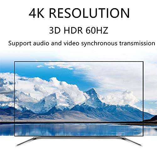 PENGLIN 2Pack D-Type HDMI Coupler, HDMI Panel Mount Connector, Female to Female 4K Pass Through Adapter, HDMI Bulkhead Extension 4K 60hz 3D and HDR 2