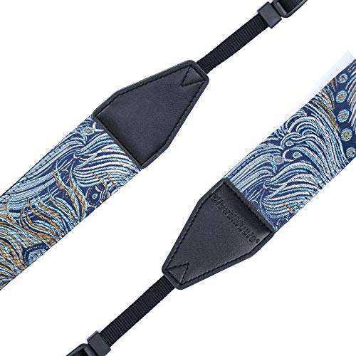 CLOUDMUSIC Camera Strap Jacquard Weave Neck Strap For Girls Men Women Floral (Style 33) 2