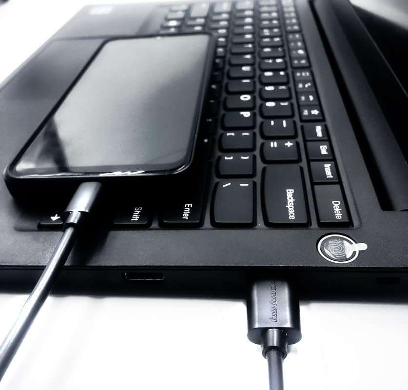 twance PVC Fast Charging Type C USB Cable - (Black / 1 M) I 65W / 3.1A 480 Mbps Data Sync & Transmission Unbreakable I Compatible with All C Type Devices & Smartphone 5