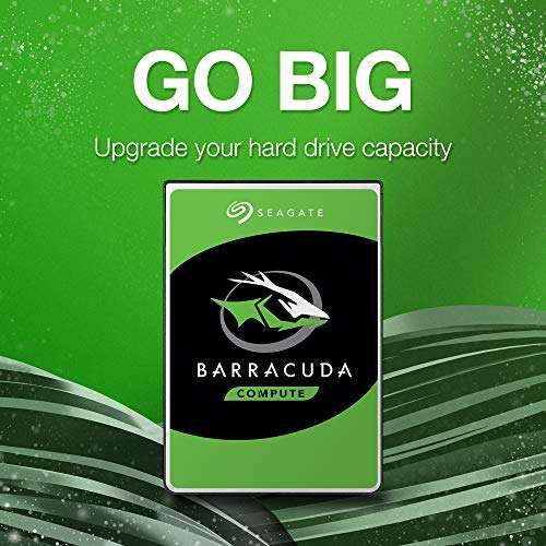 Seagate BarraCuda 2TB Internal Hard Drive HDD – 3.5 Inch SATA 6 Gb/s 7200 RPM 64MB Cache for Computer Desktop PC Laptop (ST2000DM006) 3
