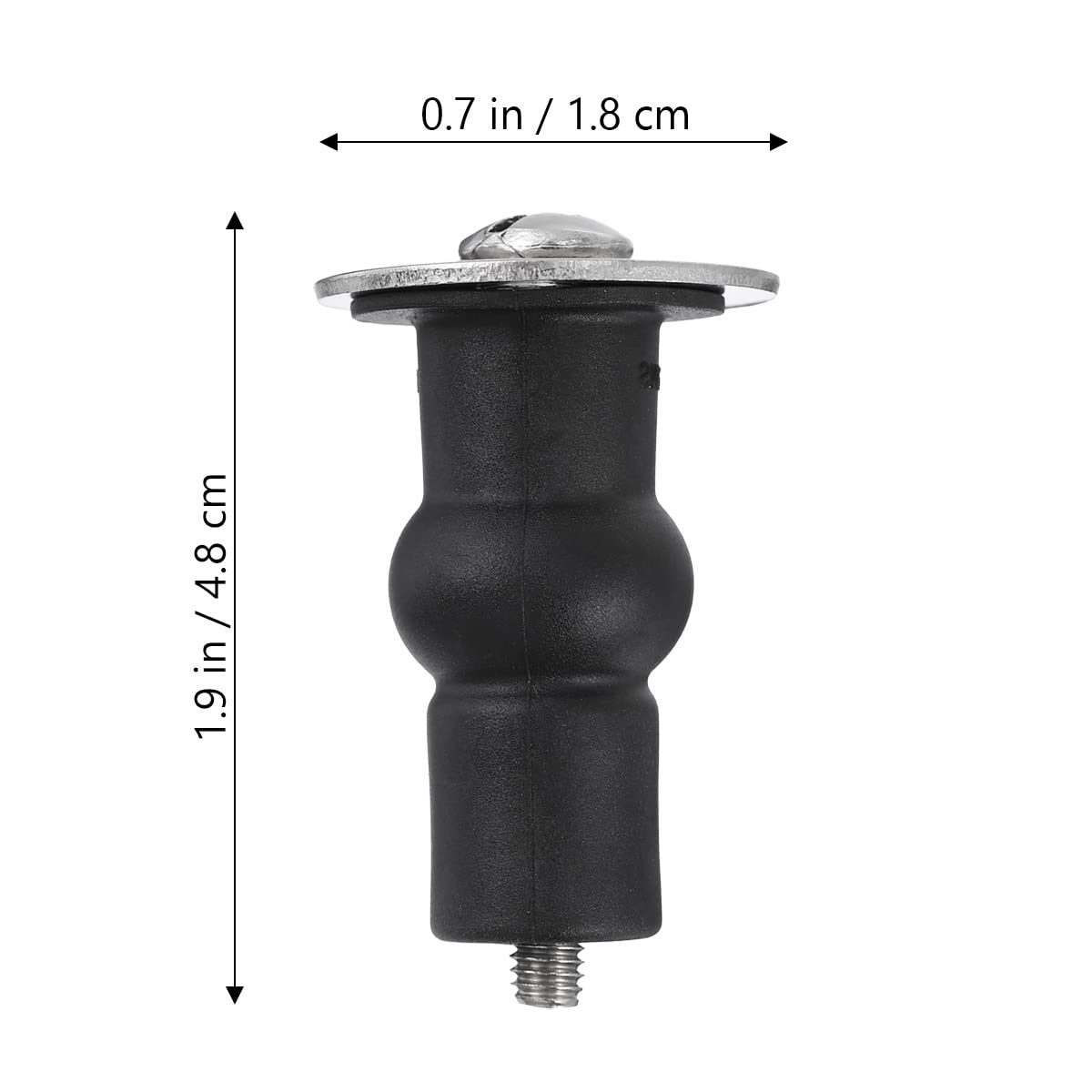 6pcs Toilet Screw Toilet Seat Cover Bolt Toilet Seat Screws Toilet Seat Fixing Accessories Toilet Seat Fixing Screws Toilet Seat Replacement Bolt Toilet Seat Fixed Accessories 3