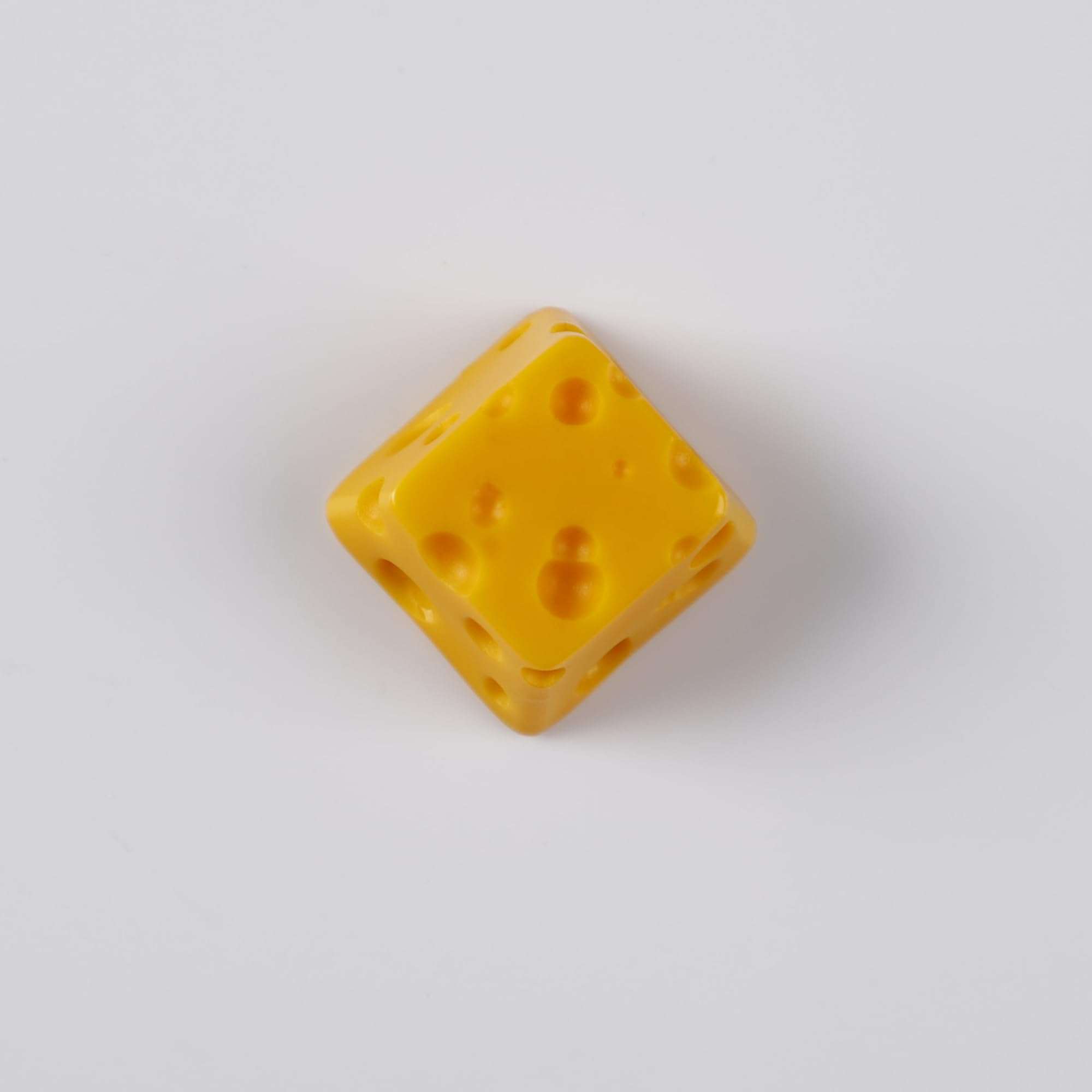 YMDK Cheese Personality Keycaps Homemade Resin Keycap Cute Interesting Key Caps for MX Mechanical Keyboard 5