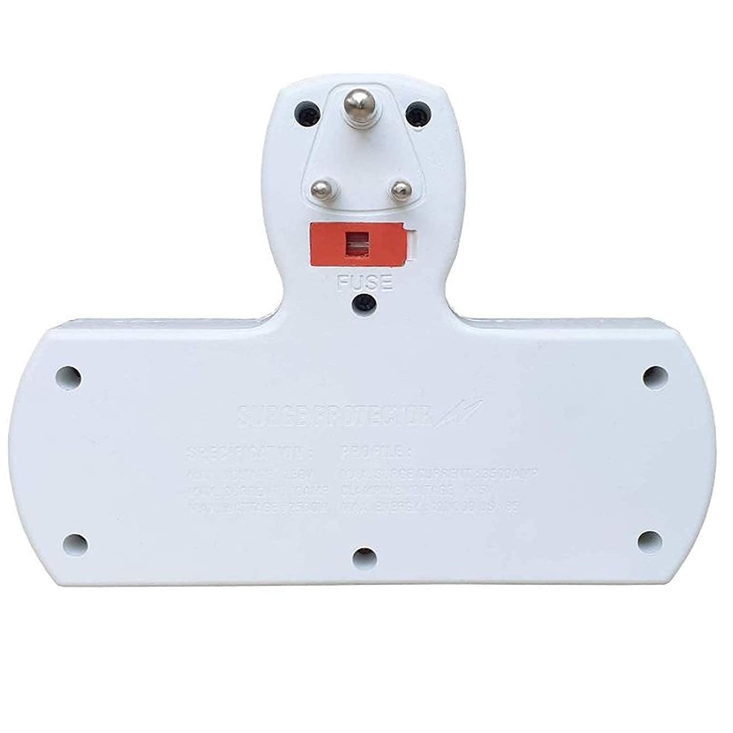 SKADIOO Multiplug | Multi-Plug Adapter | Plug Socket | multiplug | Multipin Plug Socket | Multi-Plug Socket | Plug | 3 pin Socket, Adapter Plug | Power Plug Extension Board, Multi-Plug, White 4