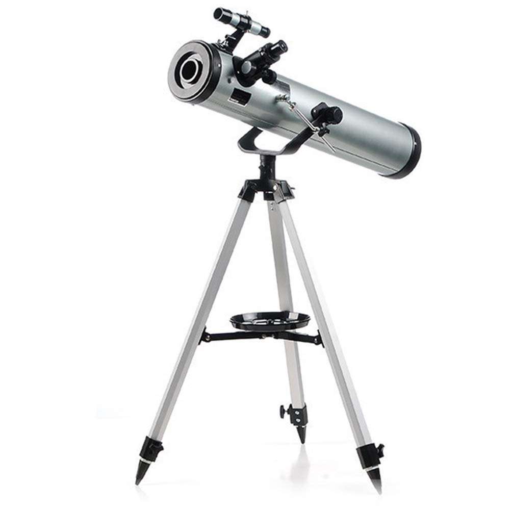 AXZHYX Telescope Astronomy 1000 Entry Level Child Anti-Glare High-Definition Watch Night Vision Outdoor View World Dual-use Eyepiece Complete Anti-Glare Optics Personalized and Durable Telescope 1