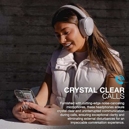 JLab JBuds Lux ANC Wireless Headphones, Mauve, Hybrid Active Noise Cancelling, Customizable Sound, Spatial Audio Compatible, Premium Over-Ear Bluetooth Headset 6