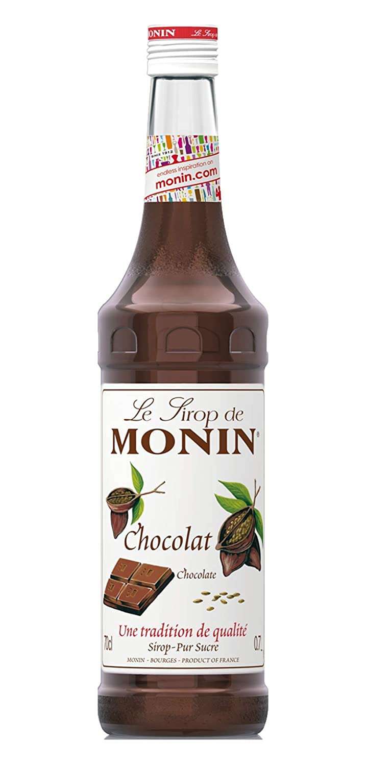 Monin Chocolate Flavoured Syrup, Dark Brown, Medium, 700 ml 4