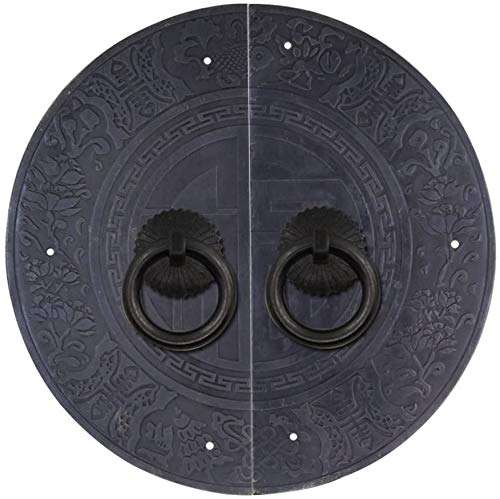 Chinese Antique Door Knocker Knocker,Antique Cabinet Door Handle Brass Handle Chinese Door Knocker Vintage Retro Metal Handle Knob Furniture Handles Door Lock for Furniture Door Cabinet Dresser Drawer