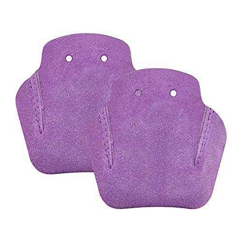 ikasus 1 Pair Roller Skate Toe Guards Toe Cap Protectors, Roller Skate Protectors,PU Leather Roller Skate Cap Accessories for Roller Skate, Anti-Friction Roller Skate Toe Cap Guards for Men Women 1