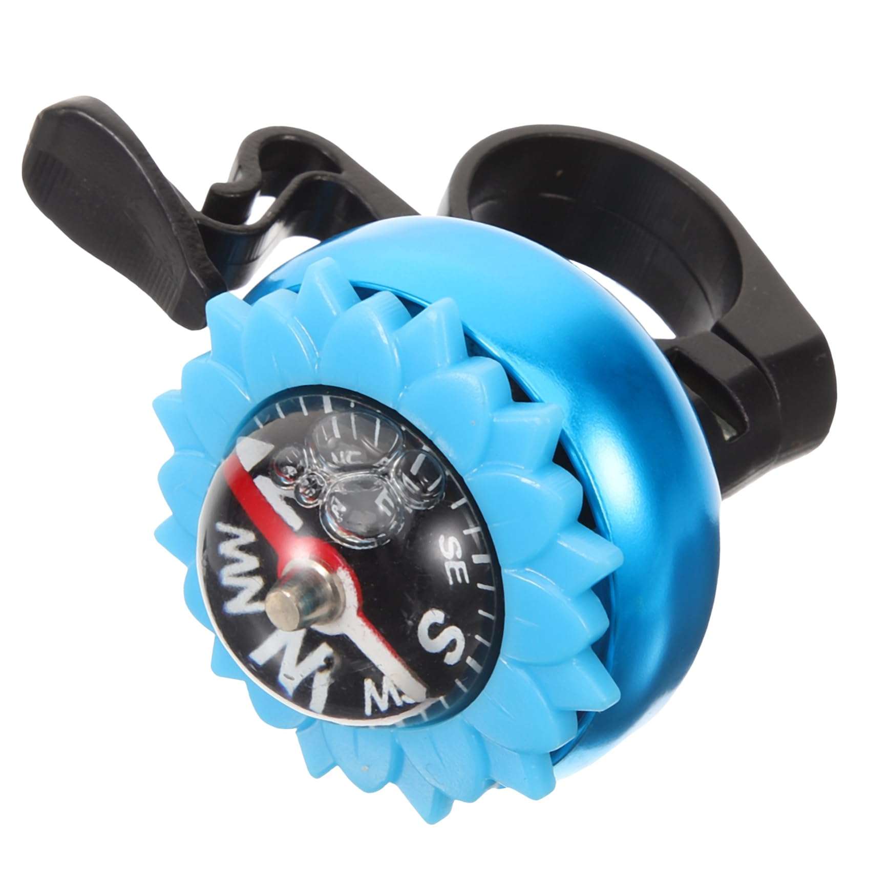 OHPHCALL Bell Compass Aluminum Alloy Road Bike Bell Easy Install Remove Multi-Function Cycling Accessories