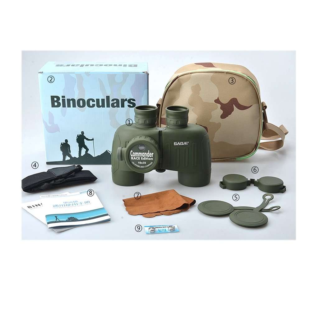 Binoculars Mano Home Sports Optics Telescope Spotting Scope for Camping Hiking Traveling Concert Shockproof Waterproof Navigation (Color : Upgraded Version 10X50) 5