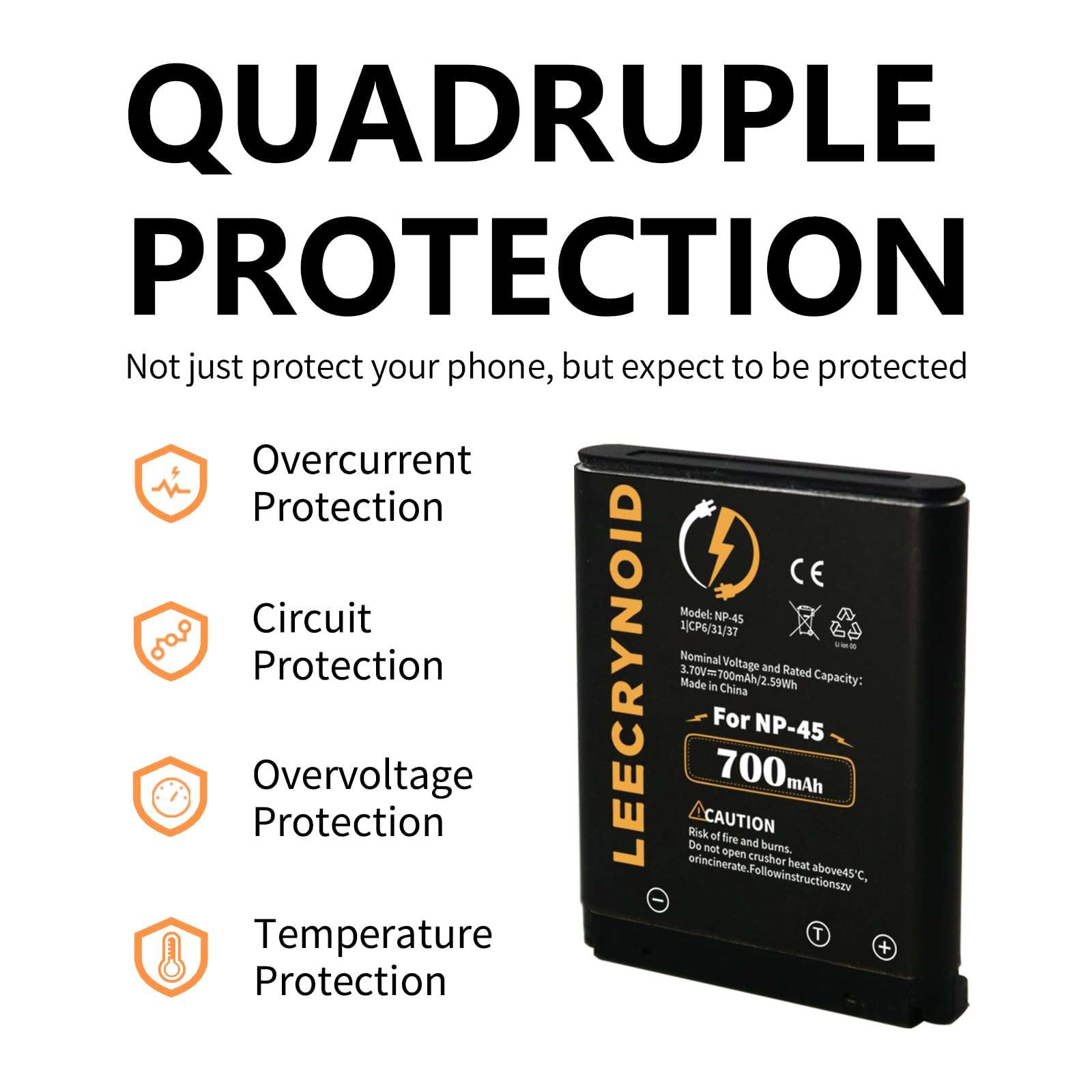 LeeCrynoid 2-Pack NP-45 700mAh Battery, Compatible with Steelseries Arctis Nova Pro Wireless Headset, Arctis Nova Pro Wireless Headset for Xbox, Arctis Nova Pro Wireless Headset for PlayStation 6