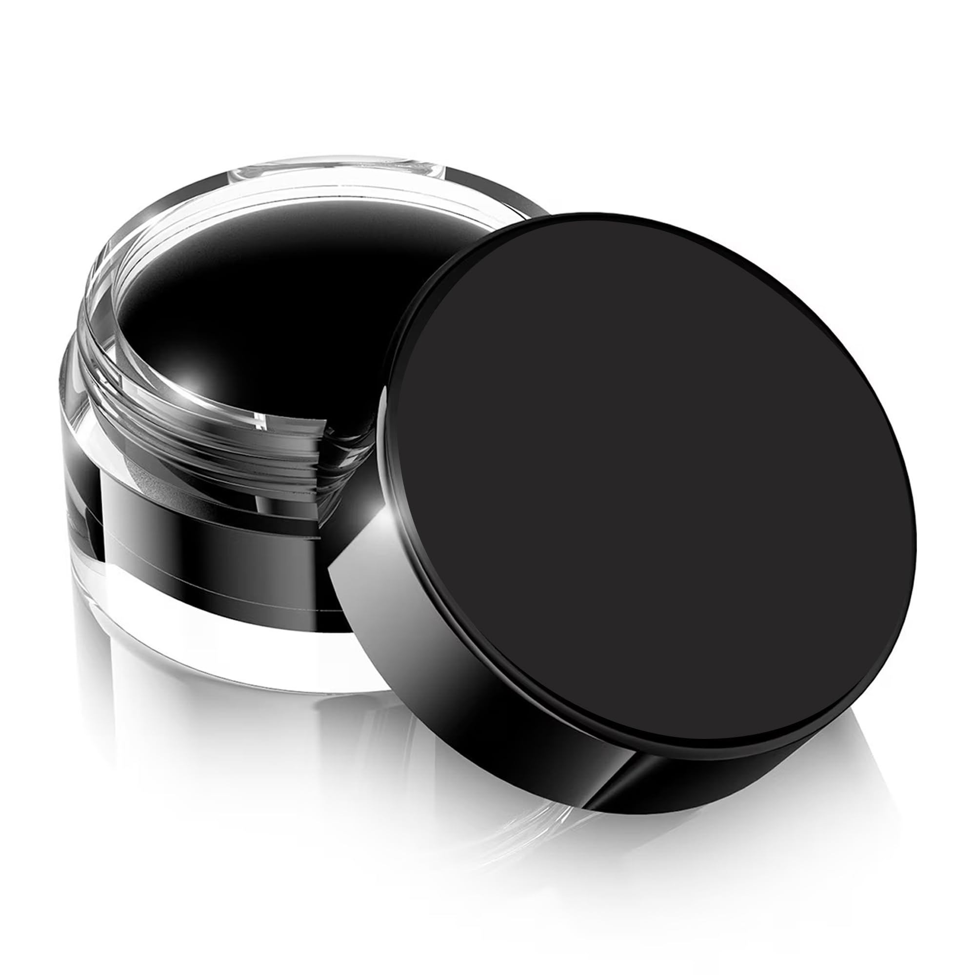 Seven Seas HD Gel Kajal, Eyebrows & eyeliner your eyes | Long Lasting| Waterproof & Smudge | Proof Black Kajal 2