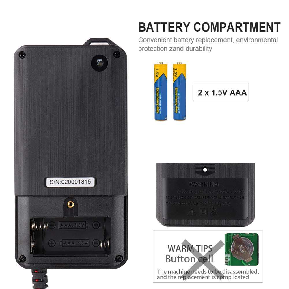 Meiyum Oscilloscope Multimeter, DC/AC Current Voltage Resistance Frequency Diode Tester 6000 Counts 200KHz Analog Bandwidth with Analog Bar Graph 4
