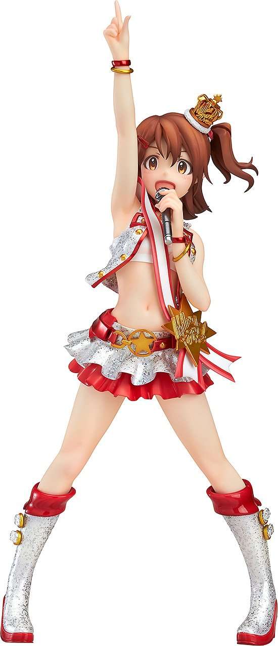 Aquamarine The Idolmaster Million Live!! Mirai Kasuga (Million Spark Version) 18 Scale PVC Figure PVC Figure 1