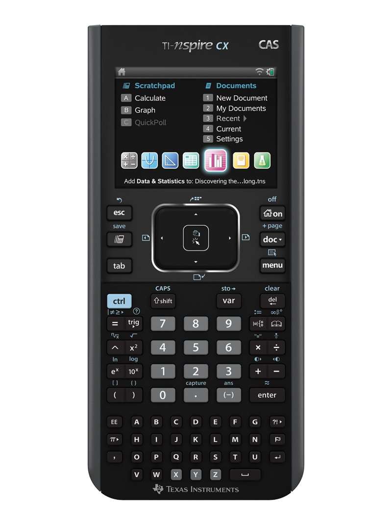 Texas Instruments Nspire CX CAS Graphing Calculator 5