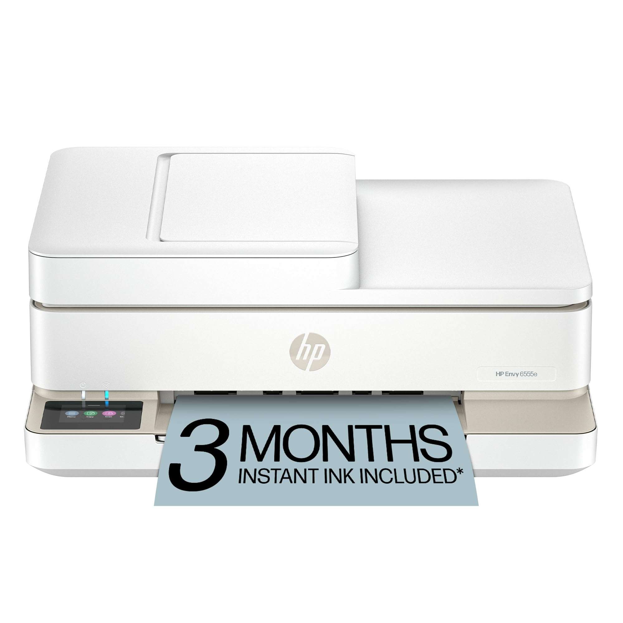 HP Envy 6555e Wireless All-in-One Color Inkjet Printer, Portobello, Print, scan, copy, Duplex printing Best-for-home, 3 month Instant Ink trial included, AI-enabled (714N5A) 1
