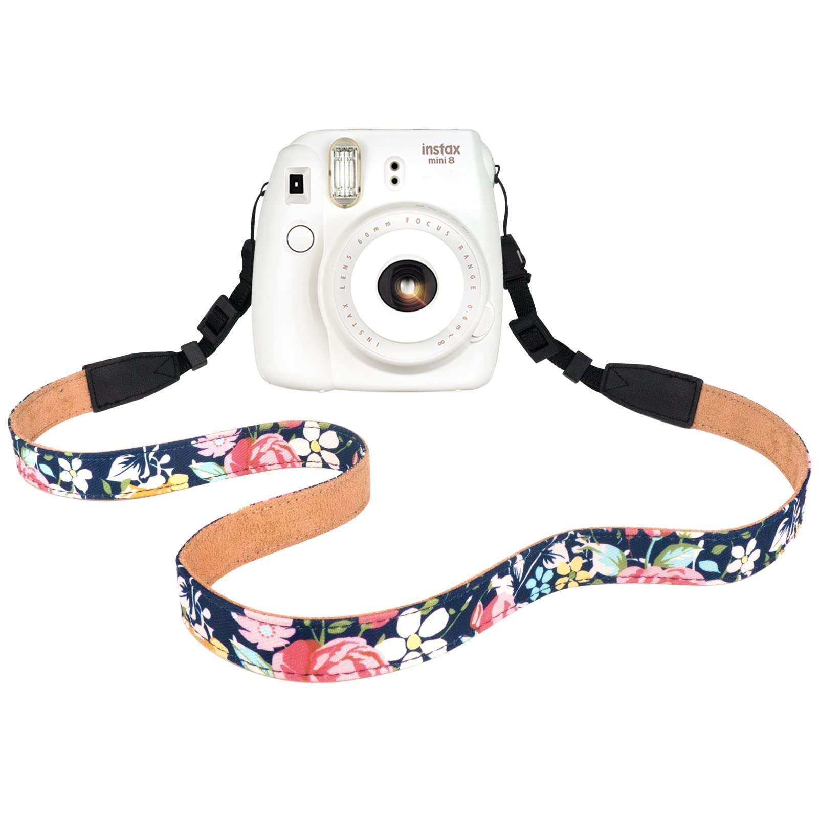 Elvam Camera Neck Shoulder Strap Belt for Women/Men Compatible with DSLR/SLR/DC/Instant Camera/Portable Printer/Phone Case, A 1