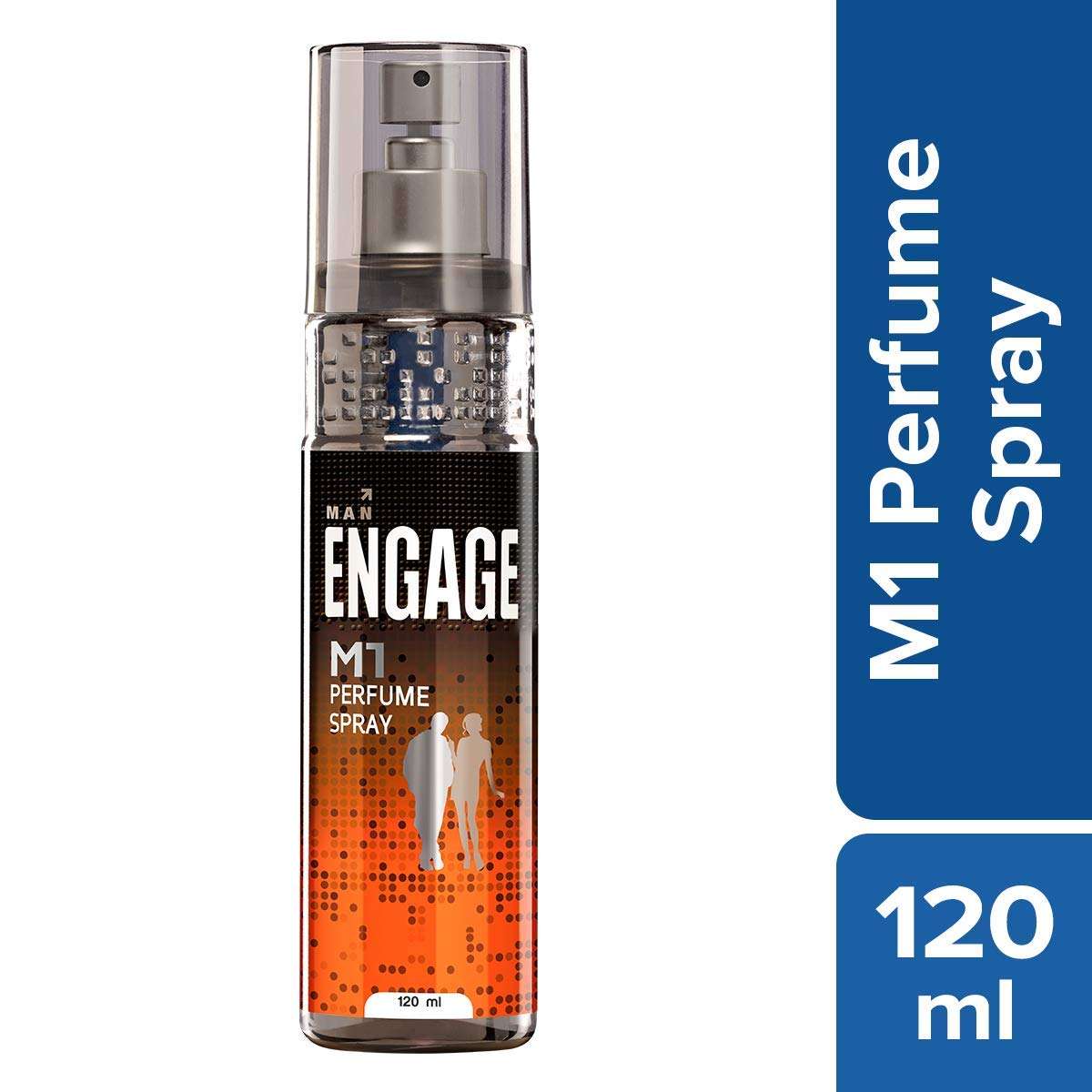 Engage M1 Perfume for Men, Citrus and Woody Fragrance Scent, Skin Friendly Perfume for Men Long Lasting Smell, 120ml 2